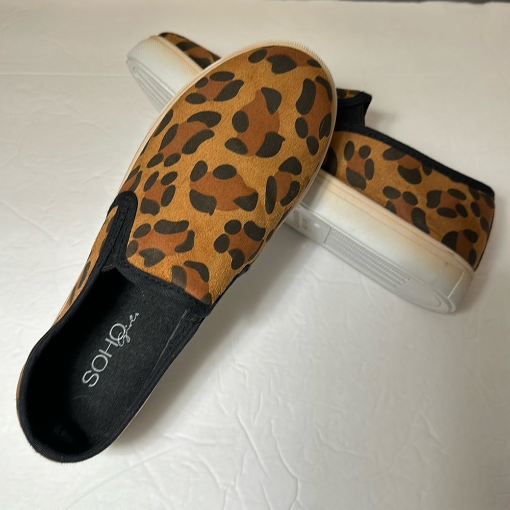 Leopard Slip-On Sneakers NWOT